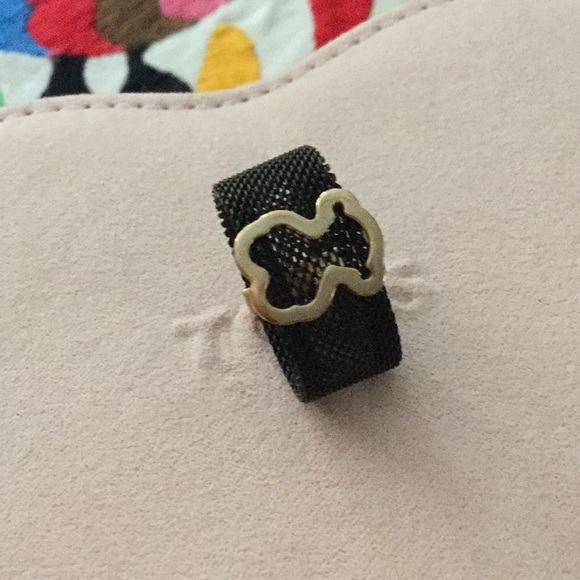 ❤️❤️ SOLD ❤️❤️ Tous Mesh Rose Gold Vermeil Ring - Picture 7 of 8